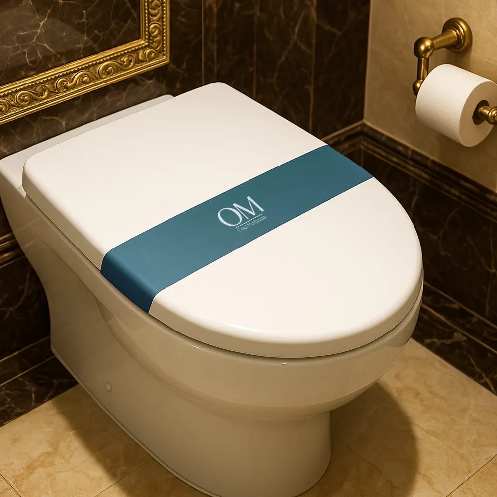 Hotel Toilet Seat Band