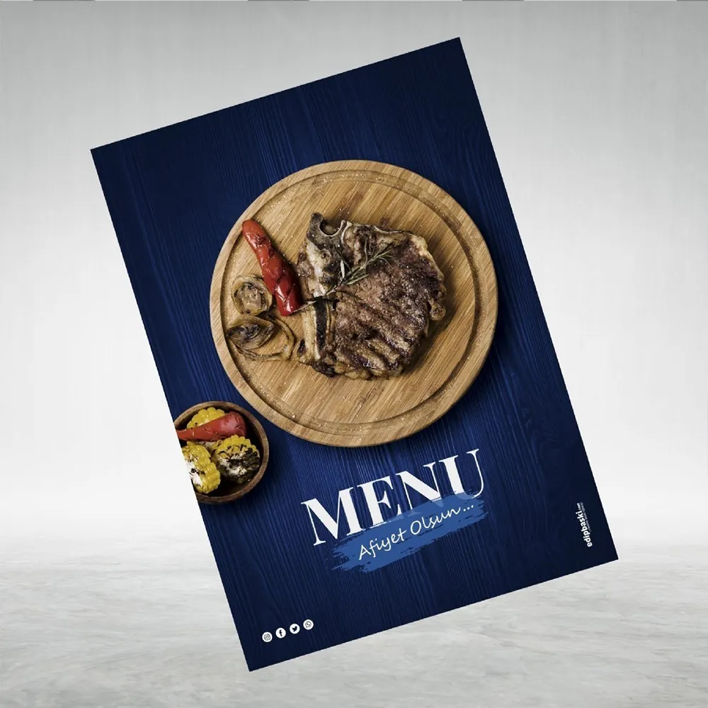 Café and Restaurant Menu