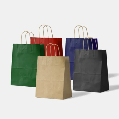 Printed and Unprinted Kraft Bags