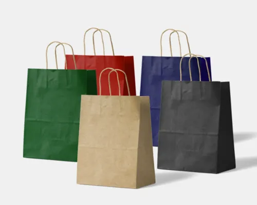 Printed and Unprinted Kraft Bags